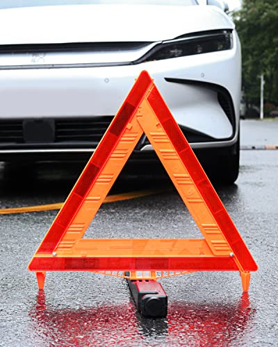 Paquete De 12 Triángulos De Advertencia Safemate Aprobados
