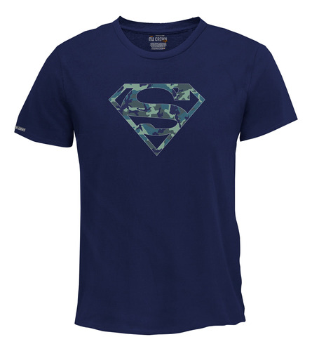 Camiseta Superman Superhéroe Dc Comic Hombre Bto