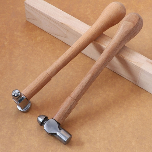 (a) Martillo Peen Con Mango De Madera, Resistente, Para Meta