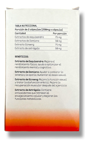Vitamina Vigorizante A Base De Ginseng X 30 Cap Fuentess