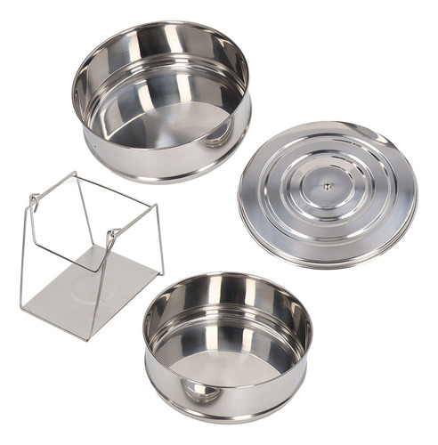 . Ollas De Vapor Apilables De Acero Inoxidable 304