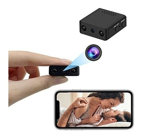 Mini Camara De Seguridad Wifi Interior Inteligente De 1080p