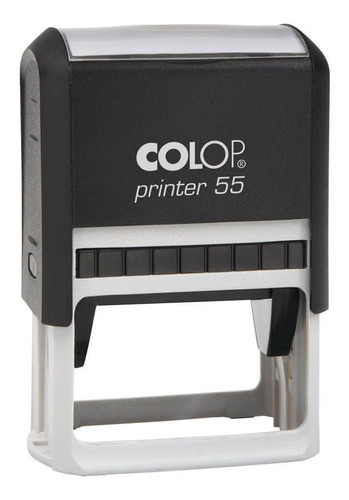 Sello Plastico Colop Automatico Printer 55 Pieza Color Del Exterior Negro/gris