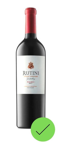 Vino Rutini Gualtallary Malbec Single Vineyard Bot 750ml .