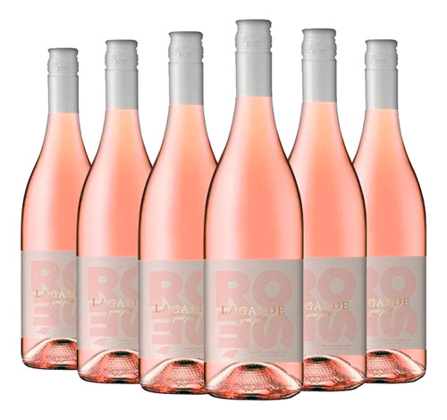 Vino Lagarde Goes Pink Rosé 750 Ml Caja 6 Botellas