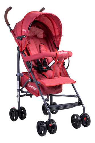 Coche Paseo Infantil 360 1326 Lx Rojo