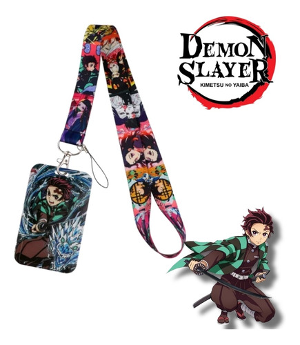 Demon Slayer Porta Gafete/ Porta Credencial Serie Animé 