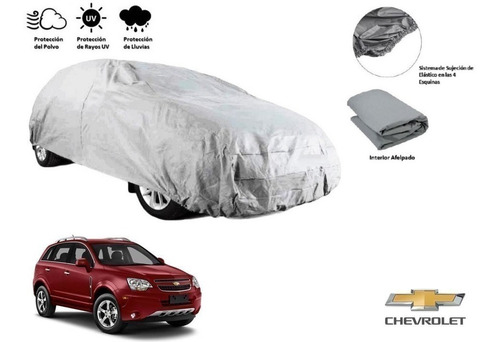 Cubierta Funda Cubre Auto Afelpada Chevrolet Captiva 2010