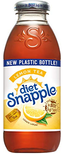 Diet Snapple - Té De Limón - 16 Oz (9 Botellas Plásticas)