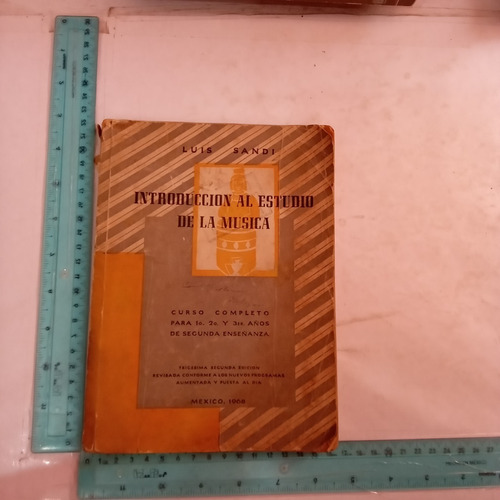 Introducción Al Estudio De La Música Luis Sandi