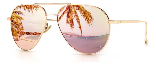 Gafas de sol aviador mujer polarizadas new arrivals