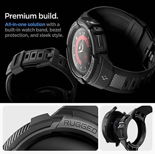 Imagen 9 de 9 de Funda Malla Spigen Rugged Armor Pro Galaxy Watch 5 Pro