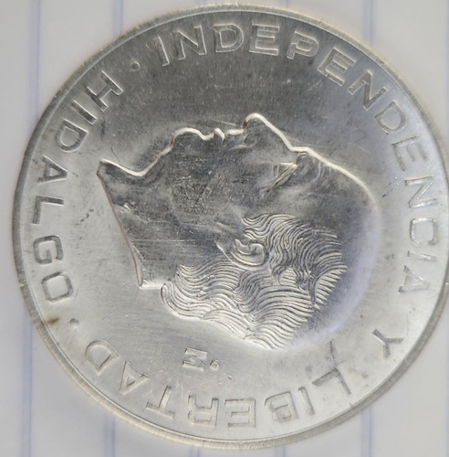 Moneda Antigua Diez Pesos Hidalgo 1956 De Plata (Usado)