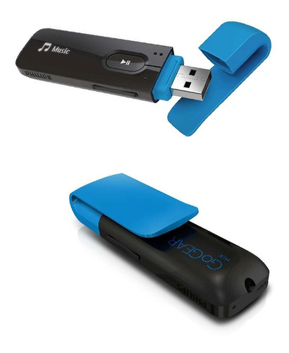 Mp3 Philips 4gb Azul Ideal Para Gimnasio Y Hacer Deporte Son