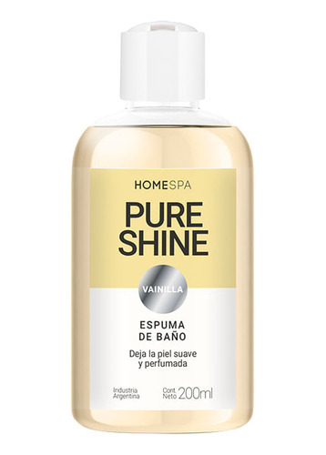 Espuma De Baño Home Spa Pure Shine X 200 Ml