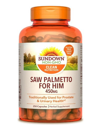 Saw Palmetto 450 Mg.  250 Cápsulas - Sundown