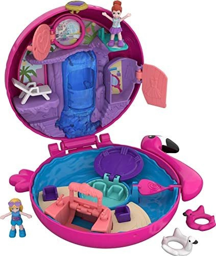 Polly Pocket Mini Juguete, Micro Muñecas Y Accesorios Para 