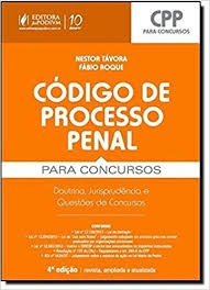 Codigo De Processo Penal Para Concursos - Nestor Tavora