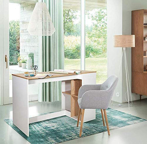 Homy Casa Inc Pc Latop Modern Study Table Workstation Hogar.