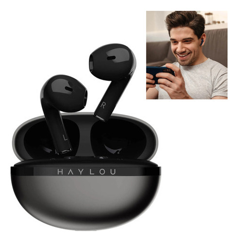  Auriculares Bluetooth Inalámbricos Haylou X1 2023 Negro