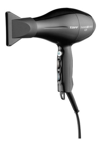Imagem 2 de 3 de Secador de cabelo Taiff Elegance Tourmaline Íon preto 127V