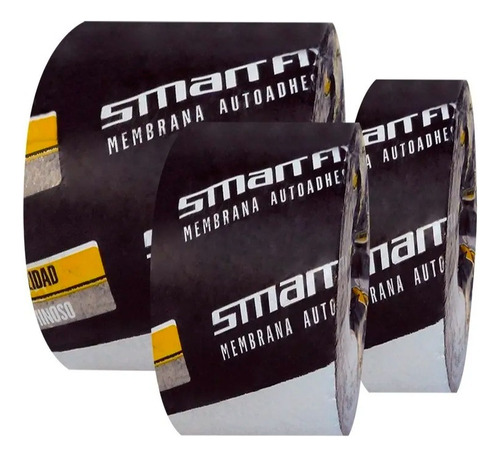 Membrana Autoadhesiva Smartfix 950 50cm X 10mts Aluminio