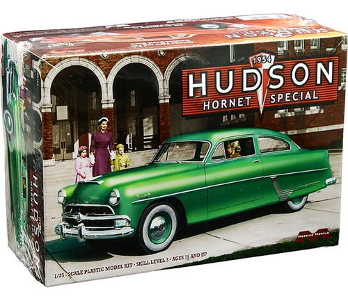 Kit Moebius Plastimodelismo Hudson Hornet 1954 Special 1/25