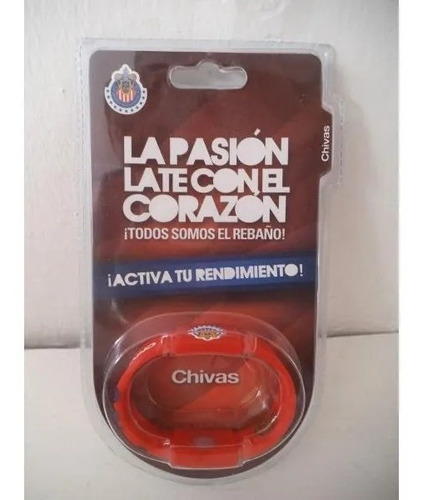 Imagen 4 de 4 de Remate 10 Pulsera Chivas Chica Futbol Oferta