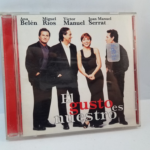 Serrat  Ana Belen Victor Manuel Miguel Rios - El Gusto Cd 