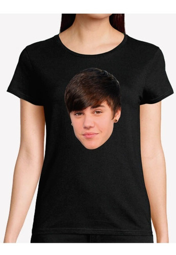 Polera Mujer Algodon Justin Bieber2n