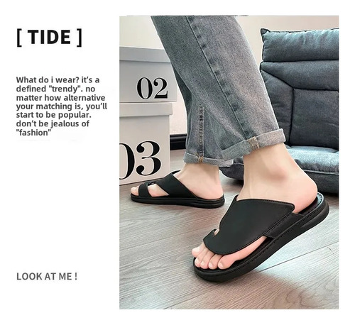 Chanclas Casuales De Verano Con Puntera En La Puntera De La