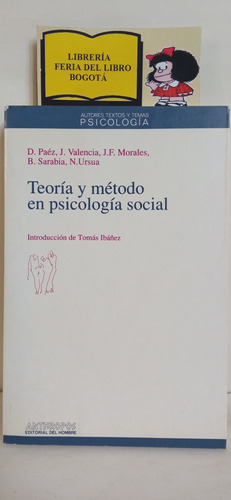 Teoría Y Método En Psicología Social - D. Paéz Et Al. 1992