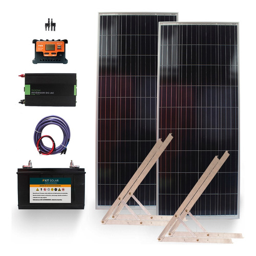 Kit Solar Aislada 1500w Onda Modificada | Intermedio