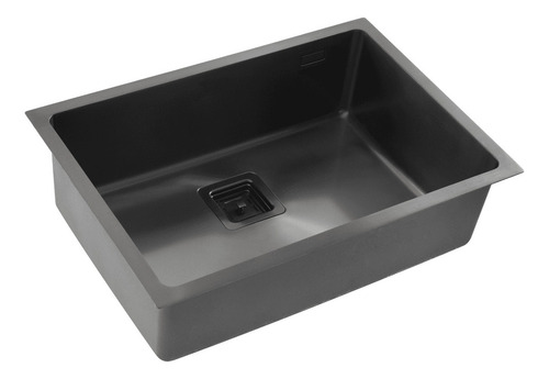 Bacha Cocina Mi Pileta Simple Essentia 660b Negro