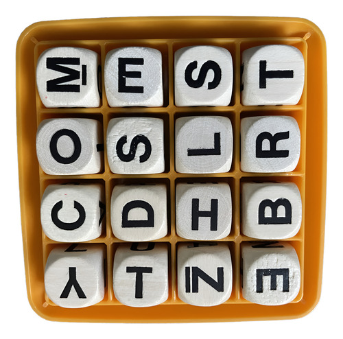 Juego Boggle Búsqueda De Palabras En Idioma Inglés (Usado)