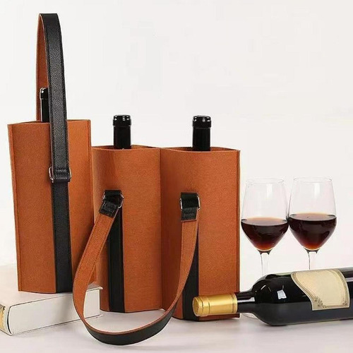 Bolsa De Vino De Fieltro, Bolsa De Vino, Bolsa Portadora De