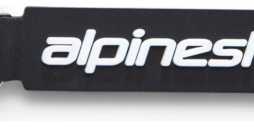 Llavero lineal Alpinestars para motocross, trail, enduro, color negro