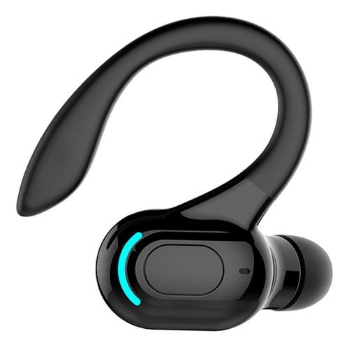 Fone De Ouvido Bluetooth 5.2 Fone De Ouvido Com Gancho Preto