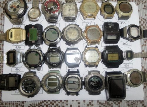 Lote 2 Sucatas Casio E Outros- Máquina Do Tempo