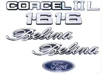 Comprar Juego De Emblemas Insignias Ford Corcel 2 1.6 Belina L O Ldo