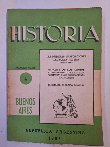 Revista Historia. N°4. Año 1966. Molina. Furlong