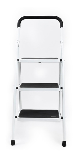 Escalera Plegable De 3 Escalones Con Grip Antiderrapante