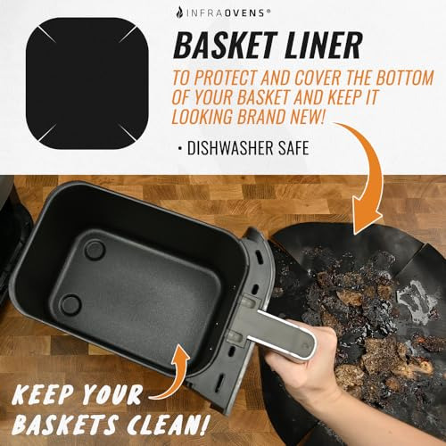 Accesorios Para Ninja Dual Air Fryer 2 Basket Dz201 8 Qt & D