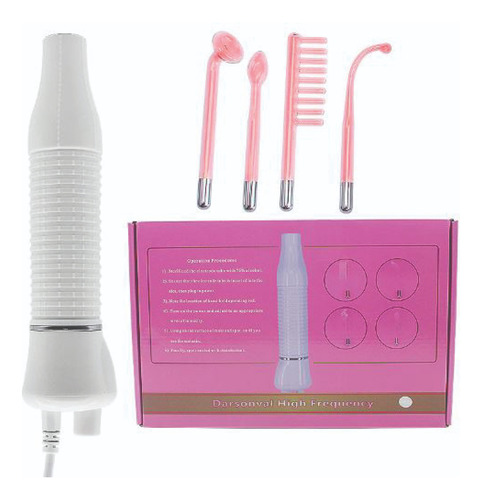 Alta Frecuencia Facial Portátil 4 Tubos Darsonval Original