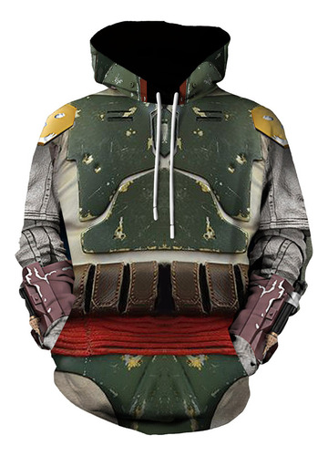 Sudadera De Cosplay De Boba Fett De Star Wars The Mandaloria