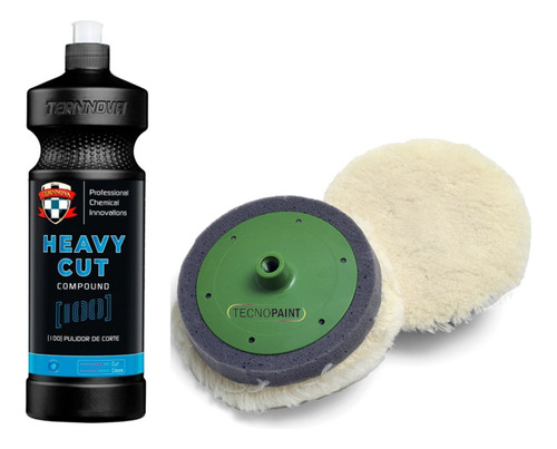 Kit Heavy Cut 100 Ternnova 1lt + Paño Pico Rojo