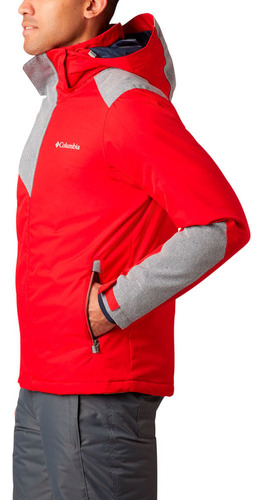 Campera Nieve Columbia Pala Peak Oh Hombre (mountain Red) Ou