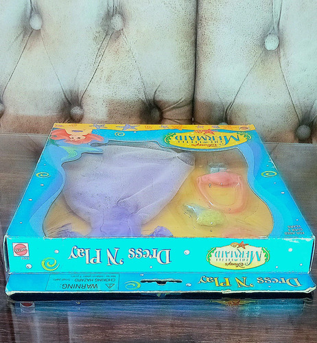 Disney La Sirenita Ariel Fashion Pack Set Mattel 1997