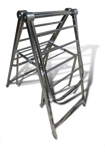 Imagen 3 de 5 de Tender De Pie Premium Todo Acero Inoxidable Con Alas 1,45 Mt