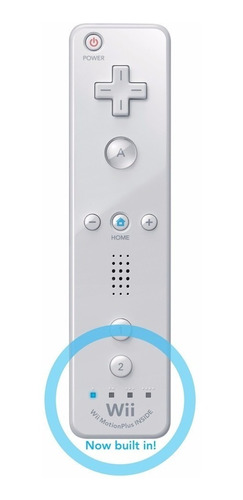 Wii Remote Plus - Para Wii / Wii U - Incluye Wii Motion Plus